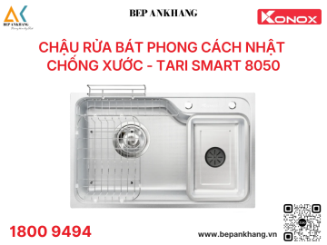 Chậu rửa bát phong cách Nhật chống xước Tari Smart 8050